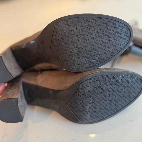 Marc Fisher Brown Over-the-Knee suede Boots size 8 - Picture 4 of 5